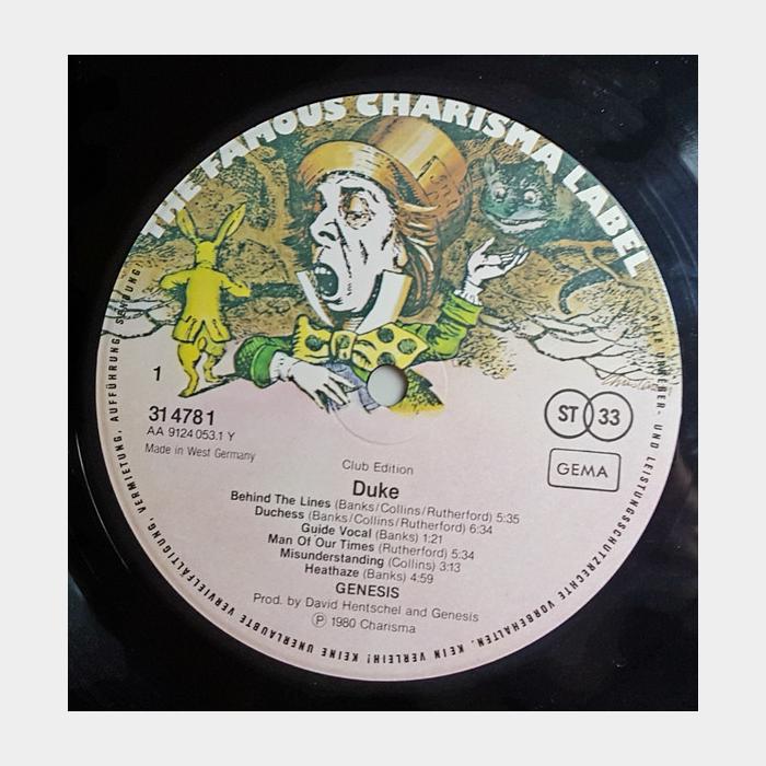 Genesis - Duke (ex+/ex+)