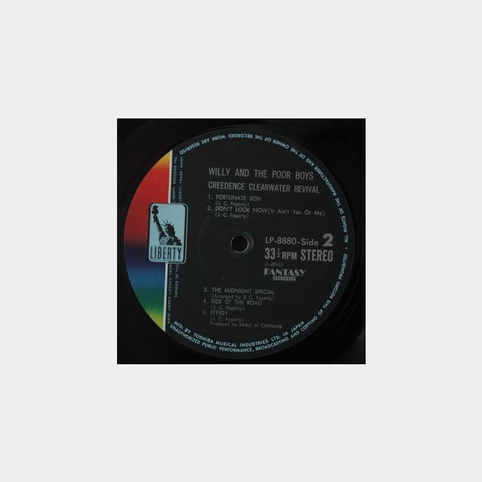 Creedence Clearwater Revival - Willy And The Poorboys (ex+/ex+)