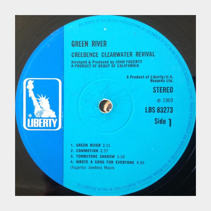 Creedence Clearwater Revival - Green River (ex+/ex+, ORIGINAL)