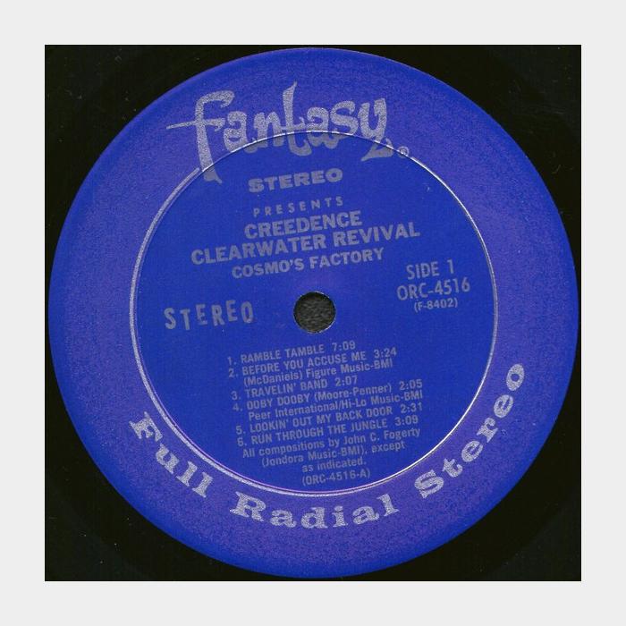 Creedence Clearwater Revival - Cosmo's Factory (ex/ex-, звучит на ex+)
