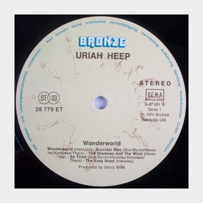 Uriah Heep - Wonderworld (ex/ex+)