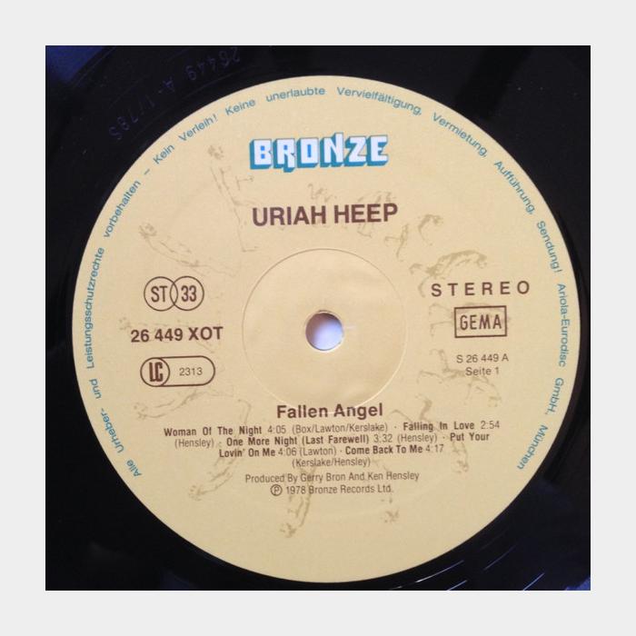 Uriah Heep - Fallen Angel (ex+/ex+)