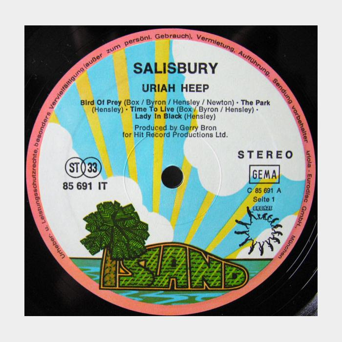 Uriah Heep - Salisbury (ex+/ex)
