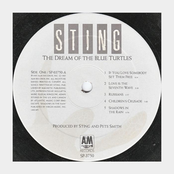 Sting - The Dream Of The Blue Turtles (ex+/ex+)