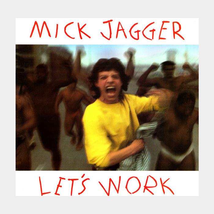 Mick Jagger - Let's Work (ex+/ex+, 45RPM)