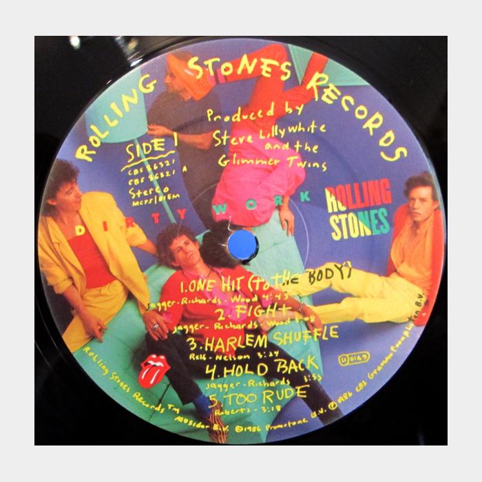 Rolling Stones - Dirty Work (ex+/ex+)