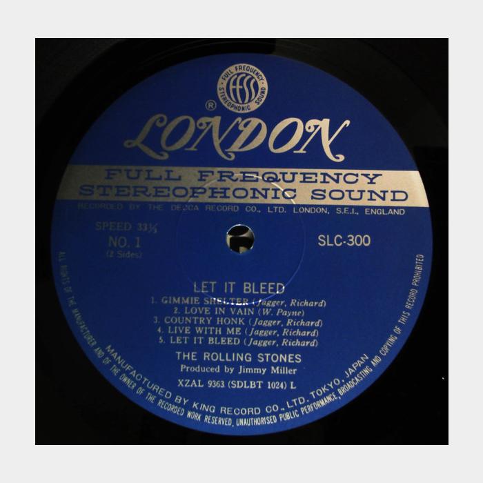 Rolling Stones - Let It Bleed (ex+/ex+)