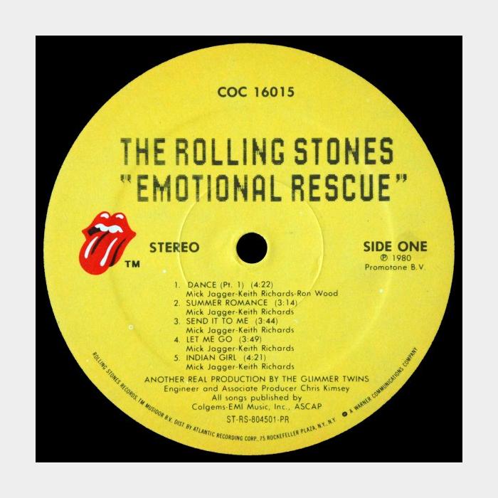 Rolling Stones - Emotional Rescue (ex/ex-, ORIGINAL)