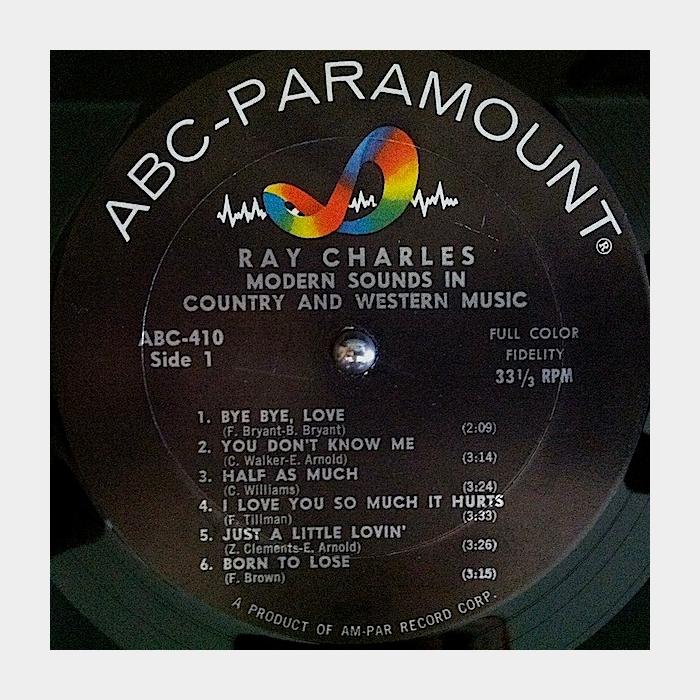 Ray Charles - Modern Sounds In Country And Western Music (ex+/ex+)