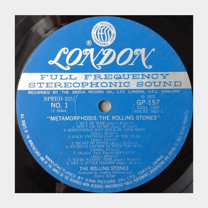 Rolling Stones - Metamorphosis (ex+/ex-)