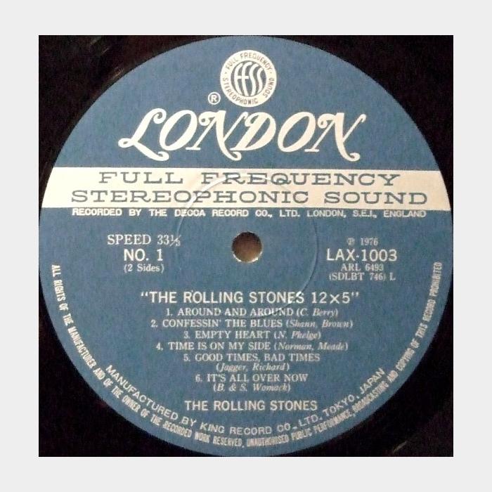 Rolling Stones - 12 x 5 (ex+/ex+)