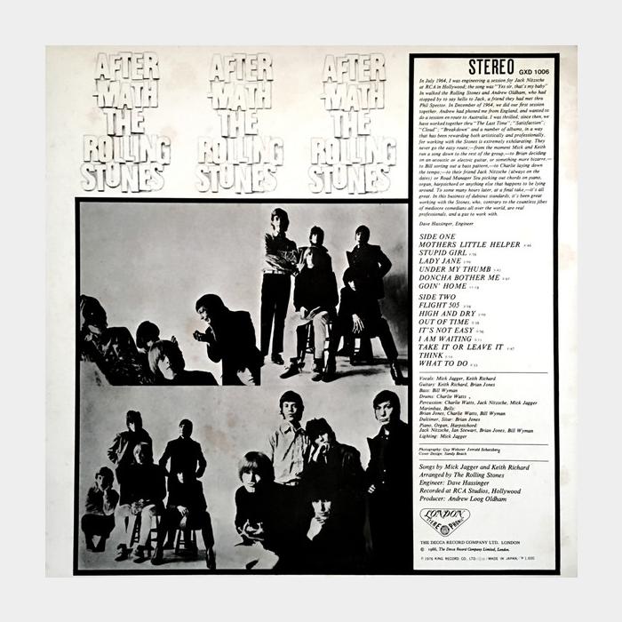 Rolling Stones - Aftermath (ex+/ex+)