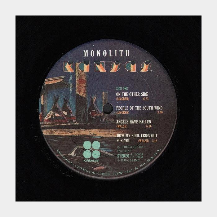 Kansas - Monolith (ex+/ex+)