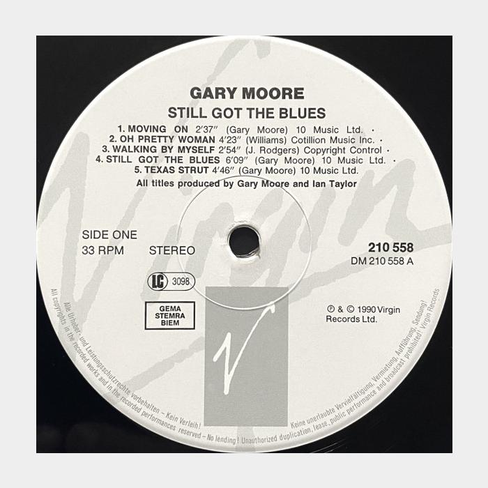 Gary Moore - Still Got The Blues (ex/ex-)