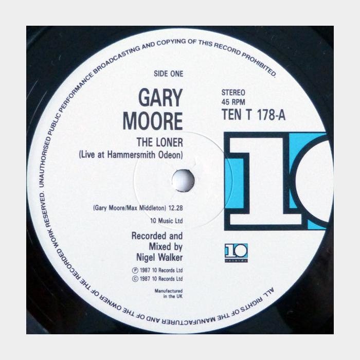 Gary Moore - The Loner (ex+/ex, 45RPM)