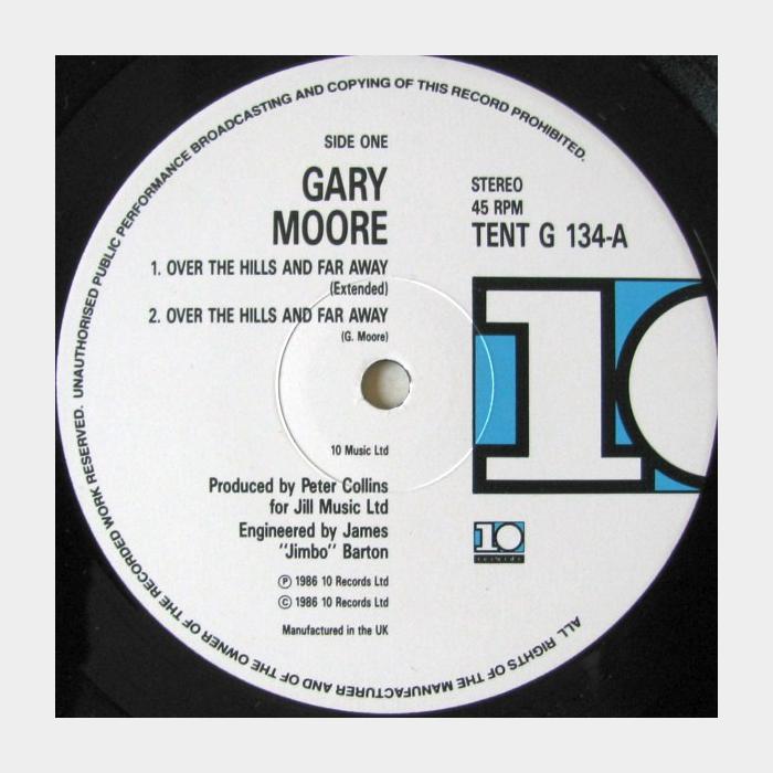 Gary Moore - Over The Hills And Far Away (ex/ex+, 45RPM)