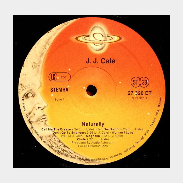 J.J. Cale - Naturally (ex/ex)