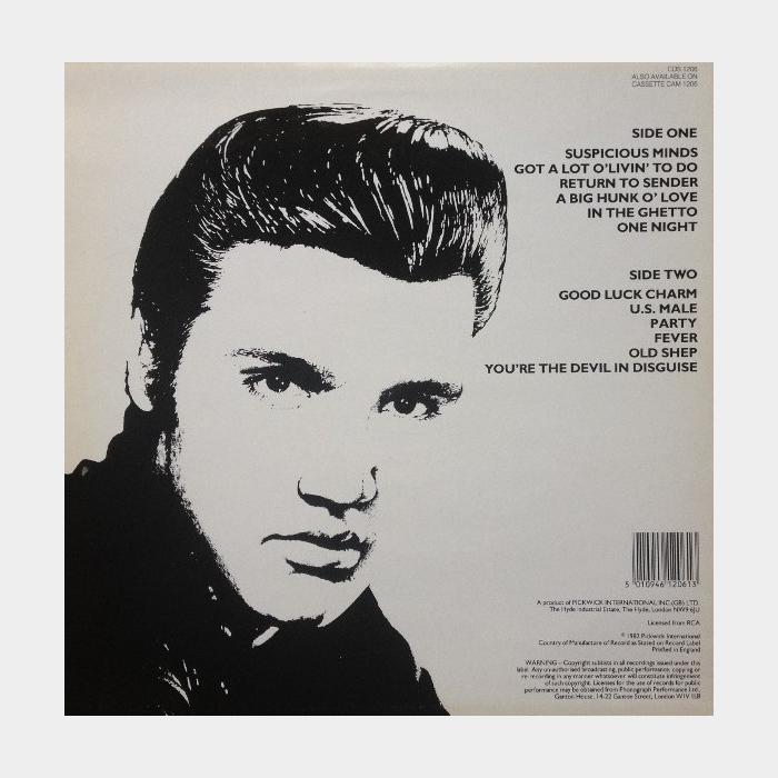 Elvis Presley - Suspicious Minds (vg+/vg+, scratch)