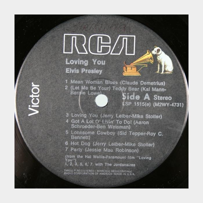 Elvis Presley - Loving You (ex+/g)