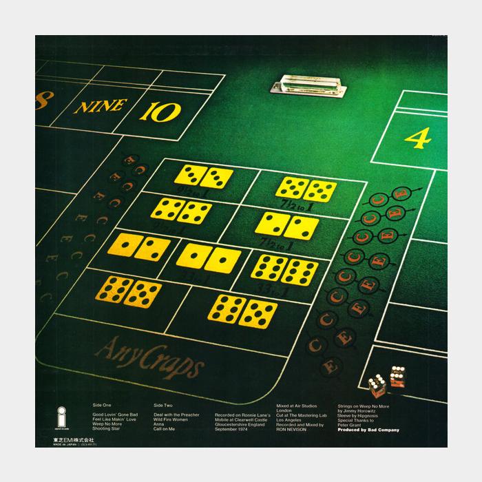 Bad Company - Straight Shooter (ex+/ex)