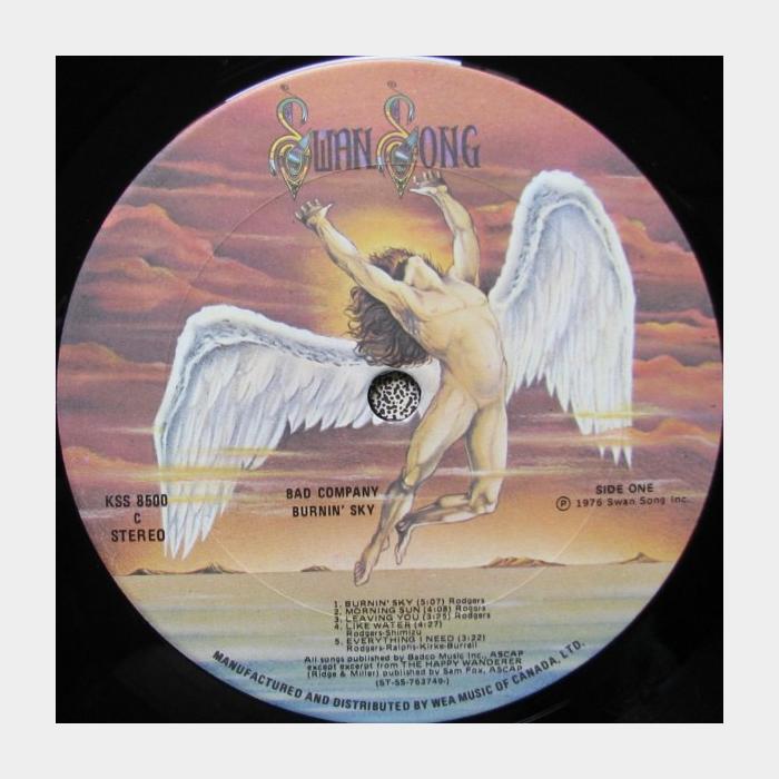Bad Company - Burnin' Sky (ex+/ex)