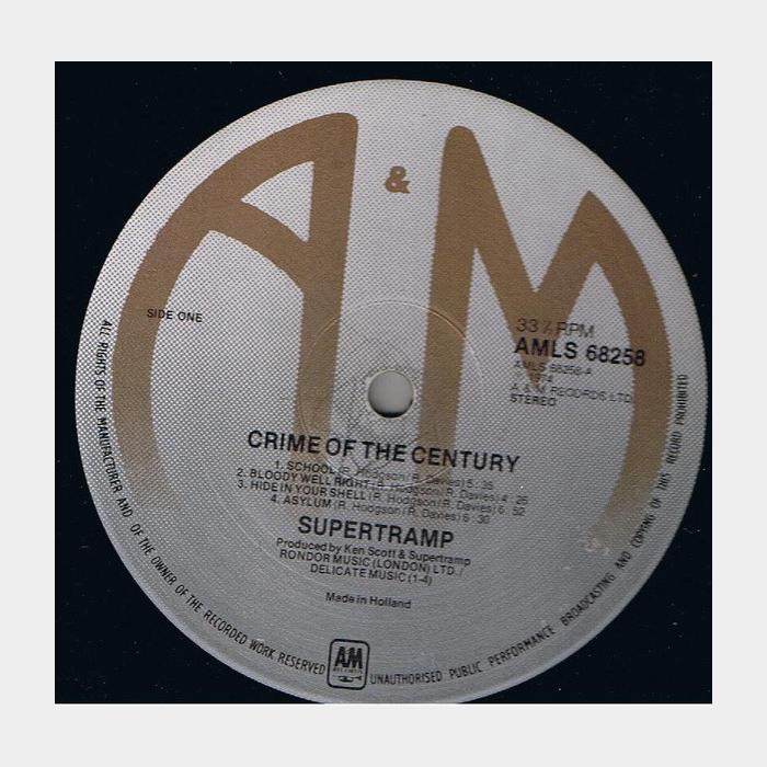 Supertramp - Crime Of The Century (ex+/ex)