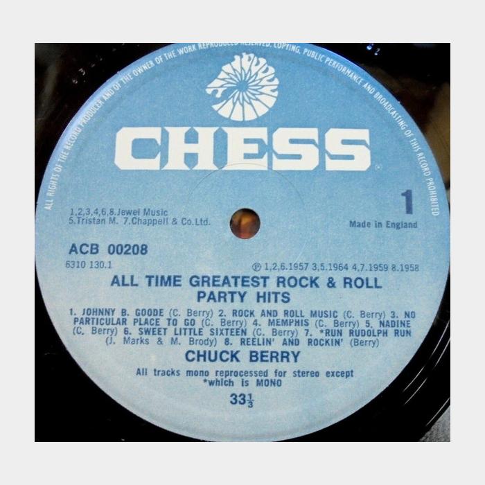 Chuck Berry - All-Time Rock'n'Roll Party Hits (ex+/ex+)