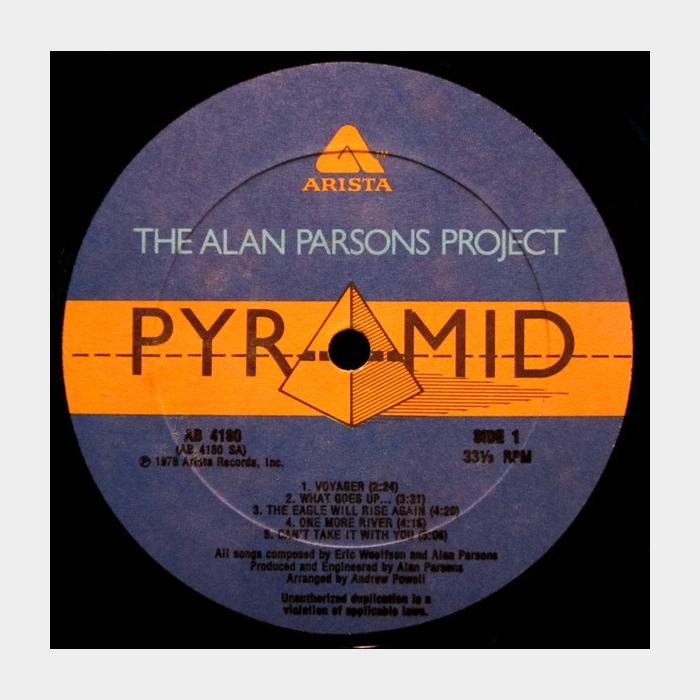 Alan Parsons Project - Pyramid (ex/ex-)