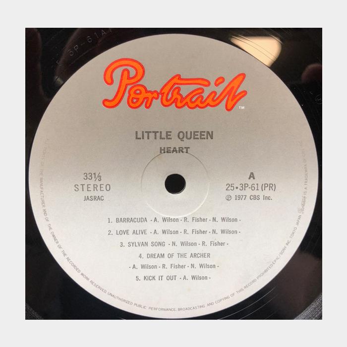 Heart - Little Queen (ex+/ex)