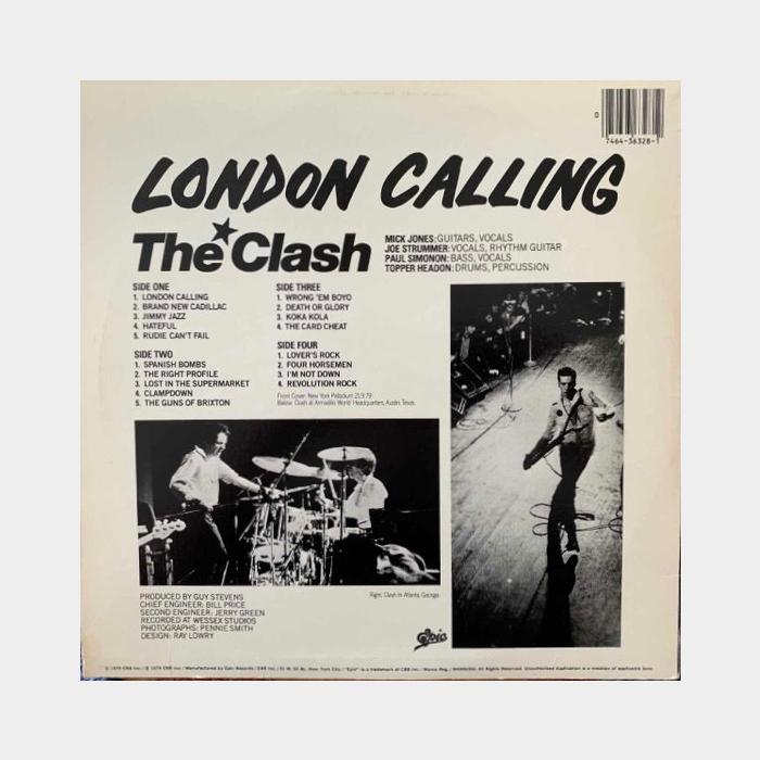 Clash - London Calling 2LP (ex/ex+/ex-)
