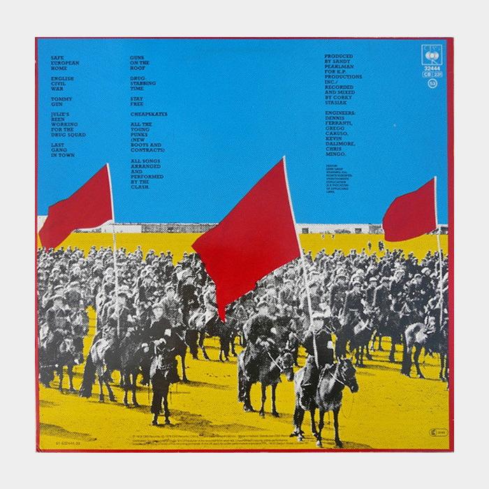 Clash - Give 'Em Enough Rope (ex+/ex)