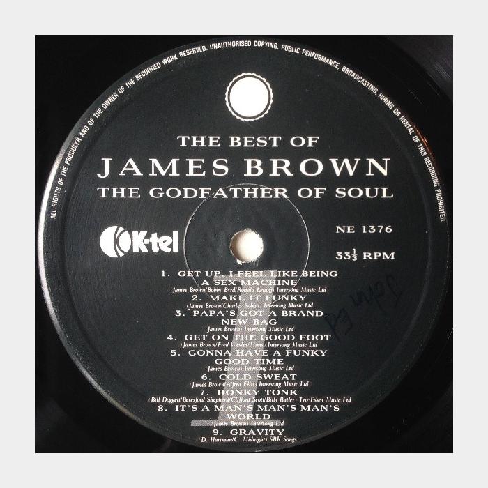 James Brown - The Best Of (ex+/ex+)
