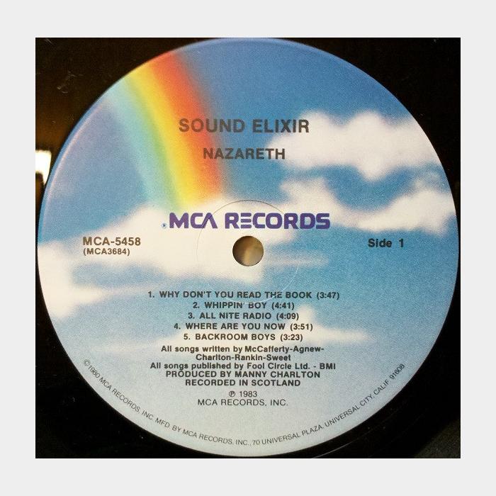 Nazareth - Sound Elixir (ex+/ex-)