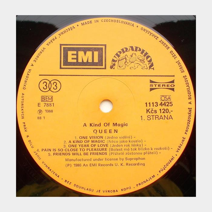 Queen - A Kind Of Magic (ex+/ex)