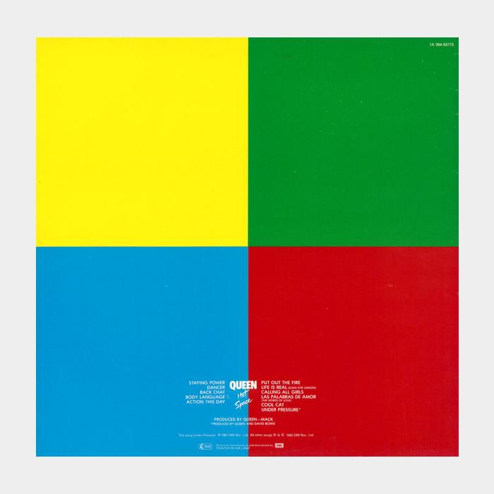 Queen - Hot Space (ex/ex+)