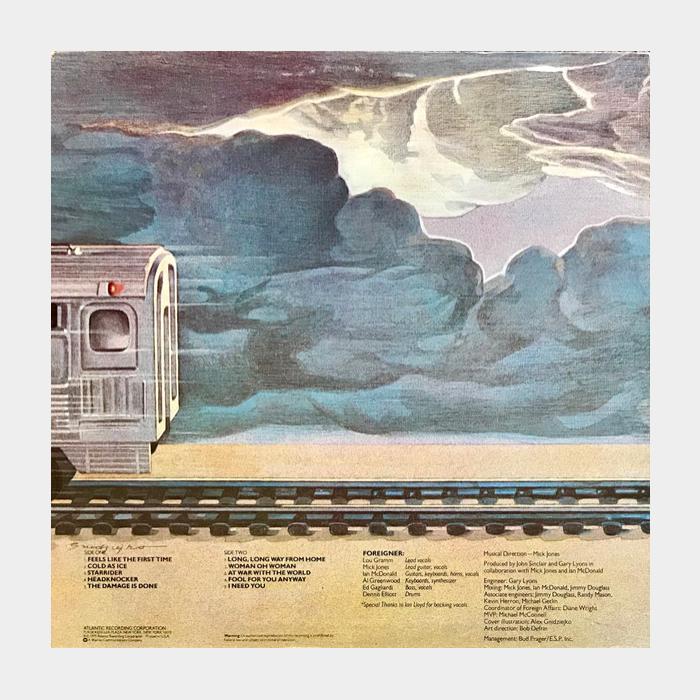 Foreigner - Foreigner (ex/ex)