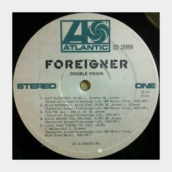 Foreigner - Double Vision (ex/ex)