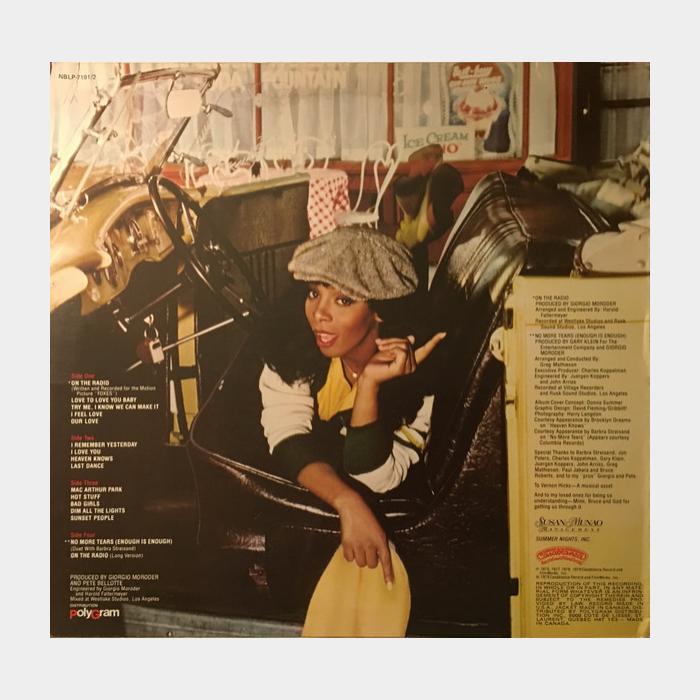 Donna Summer - On The Radio 2LP (ex+/ex-)