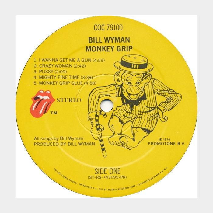 Bill Wyman - Monkey Grip (ex/vg)