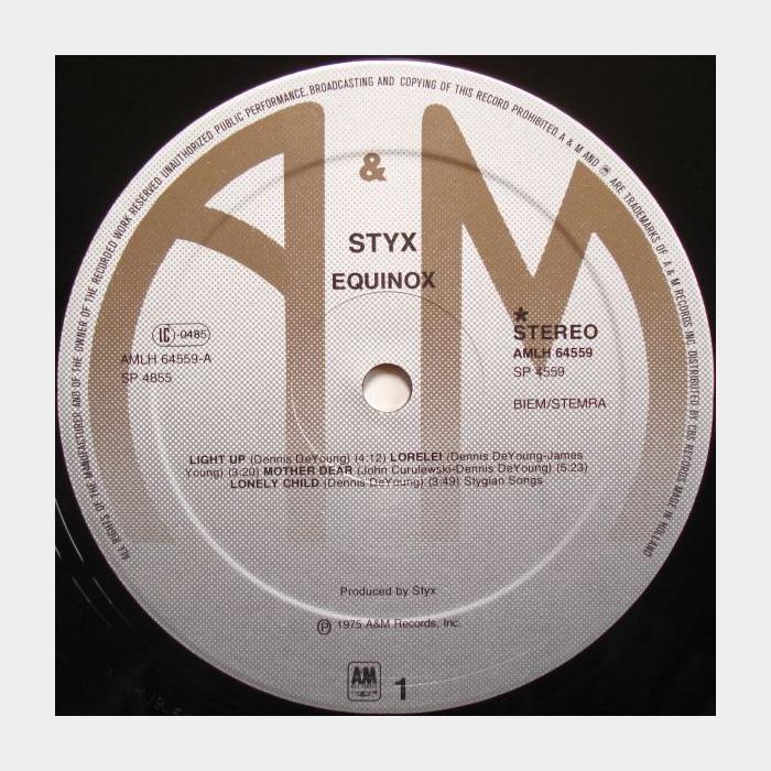 Styx - Equinox (ex+/ex+)