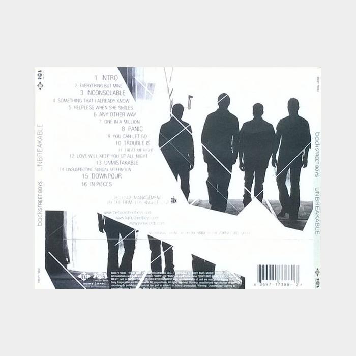 CD Backstreet Boys - Unbreakable (little scratch)