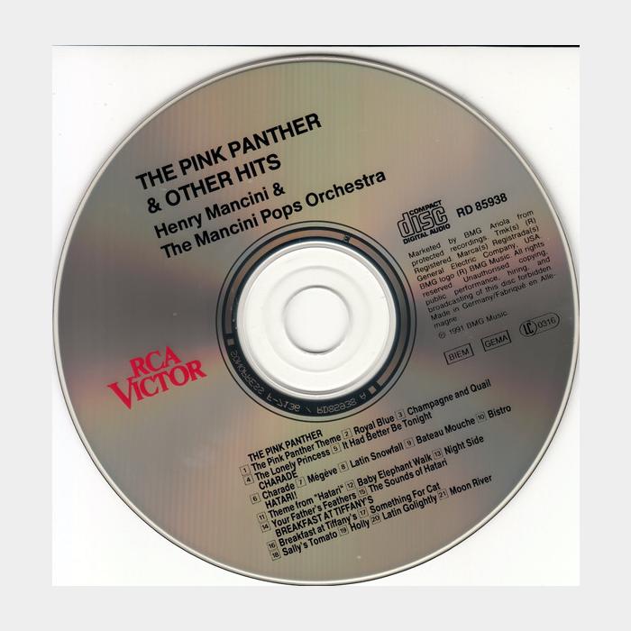 CD OST - Henry Mancini - Pink Panther (scratch)