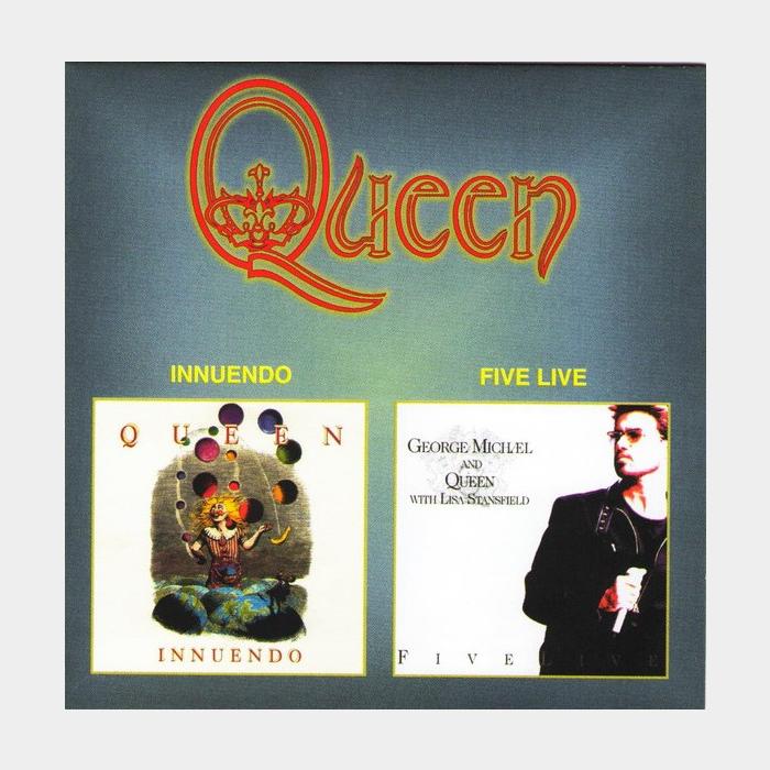 CD Queen - Innuendo / Five Live (scratch)