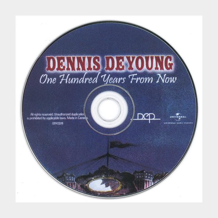 CD Dennis De Young - One Hundred Years From Now (scratch)