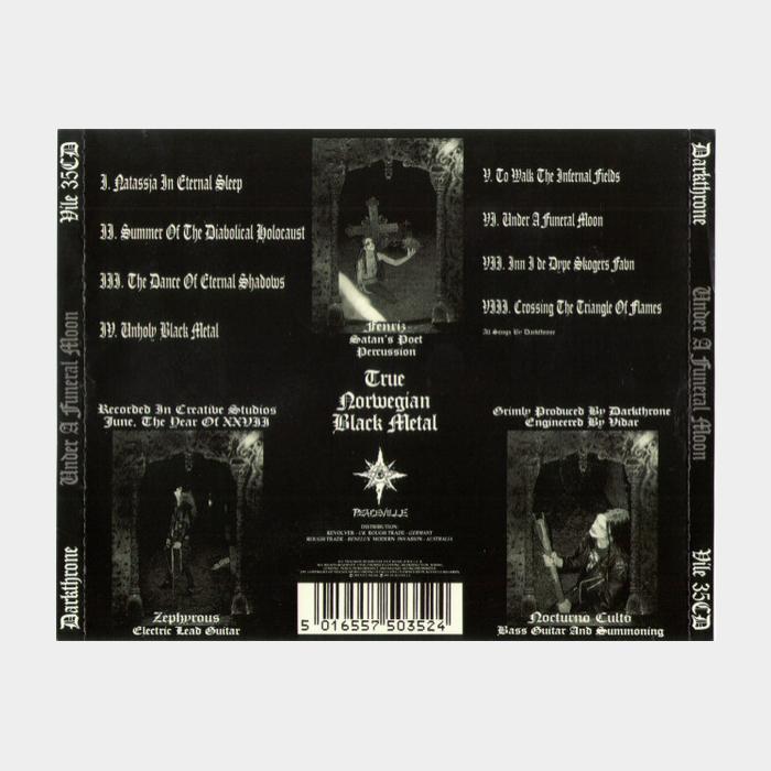 CD Darkthrone - Under A Funeral Moon