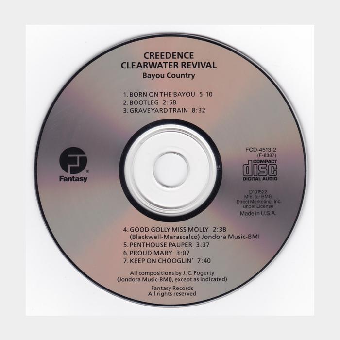 CD Creedence Clearwater Revival - Bayou Country (ex+/ex+)