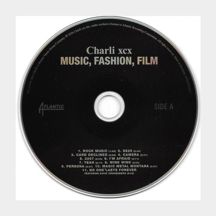 CD Charli XCX - Music, Fashion, Film