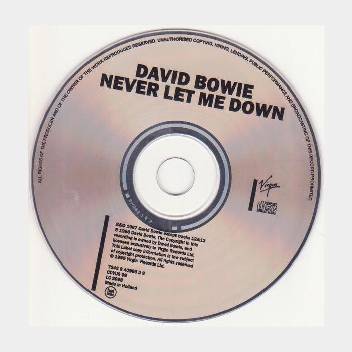 CD David Bowie - Never Let Me Down