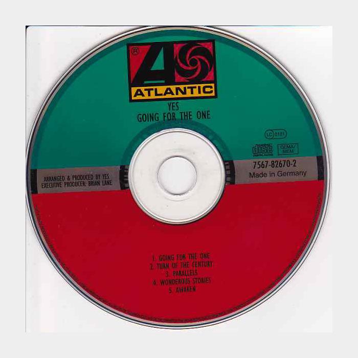 CD Yes - Going For The One (ex+/ex)
