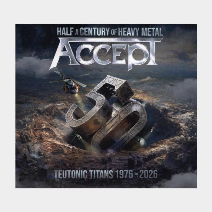 CD Accept - Teutonic Titans 1976-2026 2CD